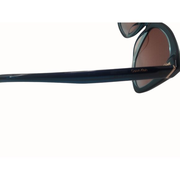 Calvin Klein Women's Rectangular Sunglasses Blue Ck22530s - Picture 7 of 9